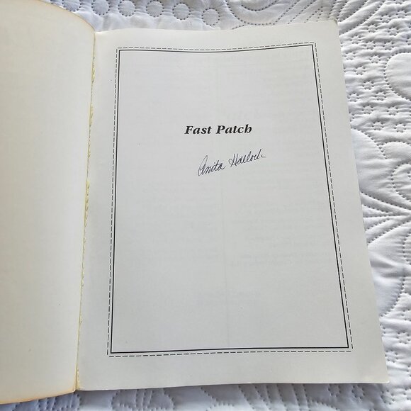 Fast Patch: A Treasury Of Strip Quilt Projects By Anita Hallock, Signed - Picture 3 of 15